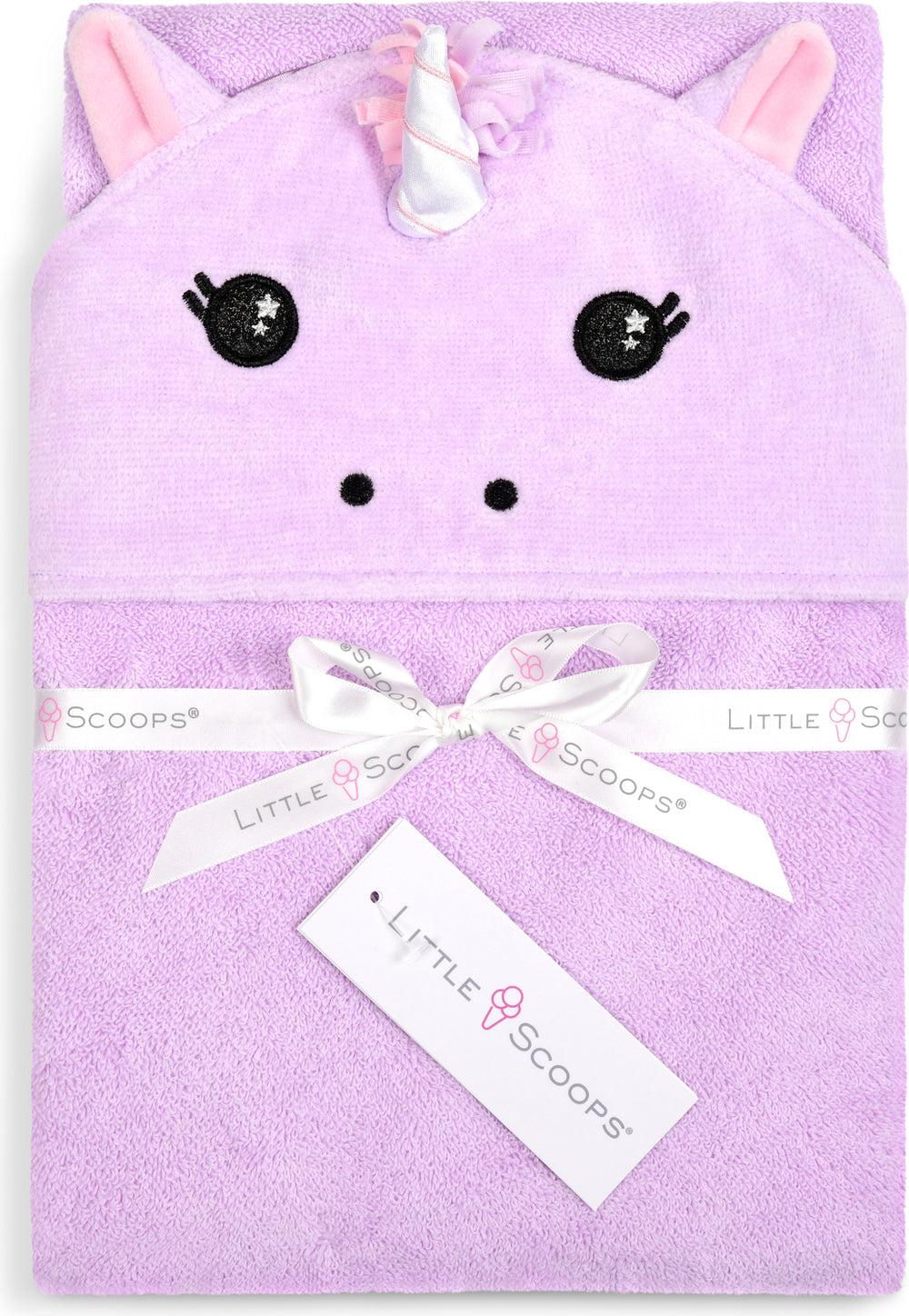 Little Scoops Unicorn Hooded Towel
