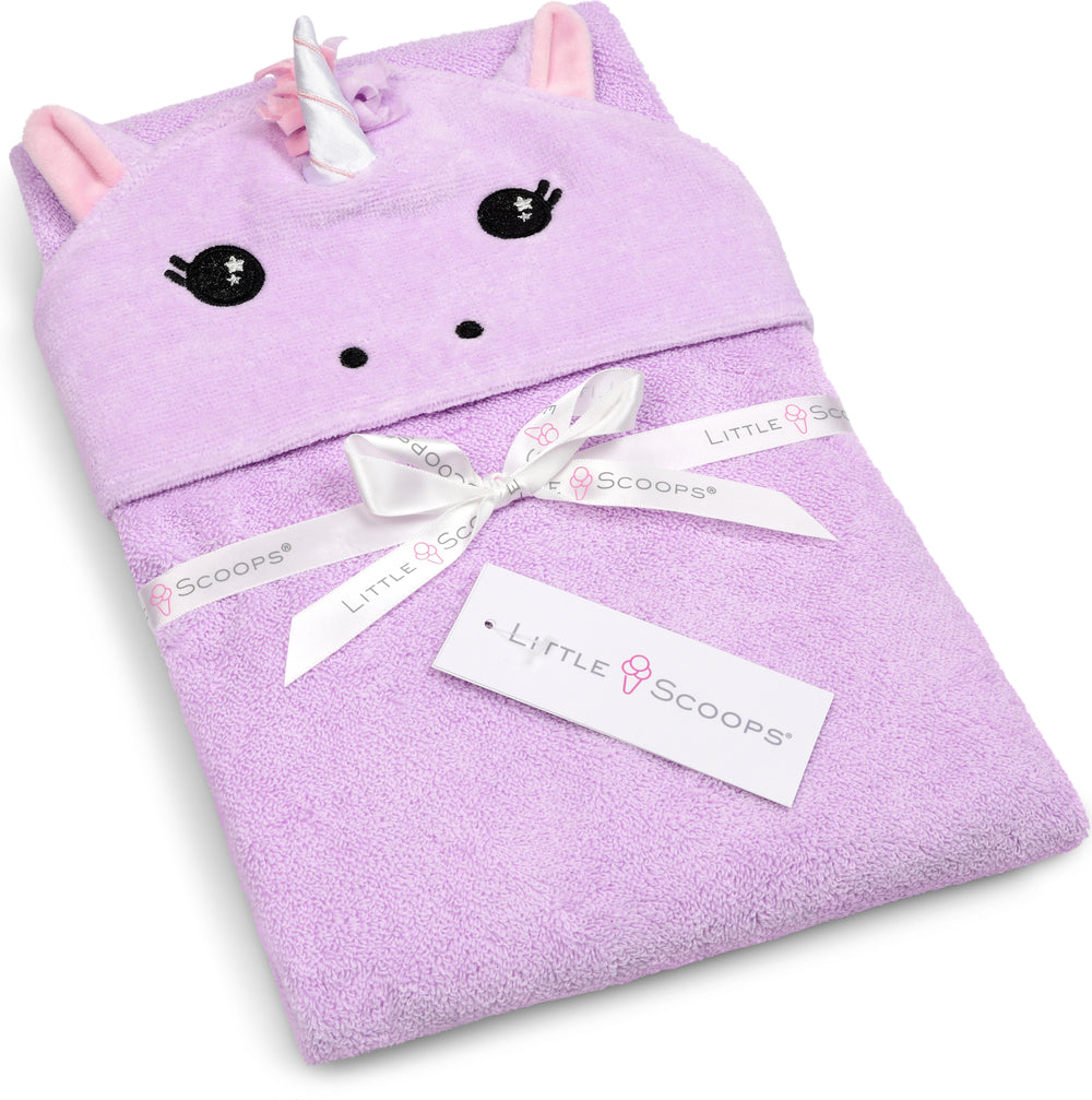 Little Scoops Unicorn Hooded Towel
