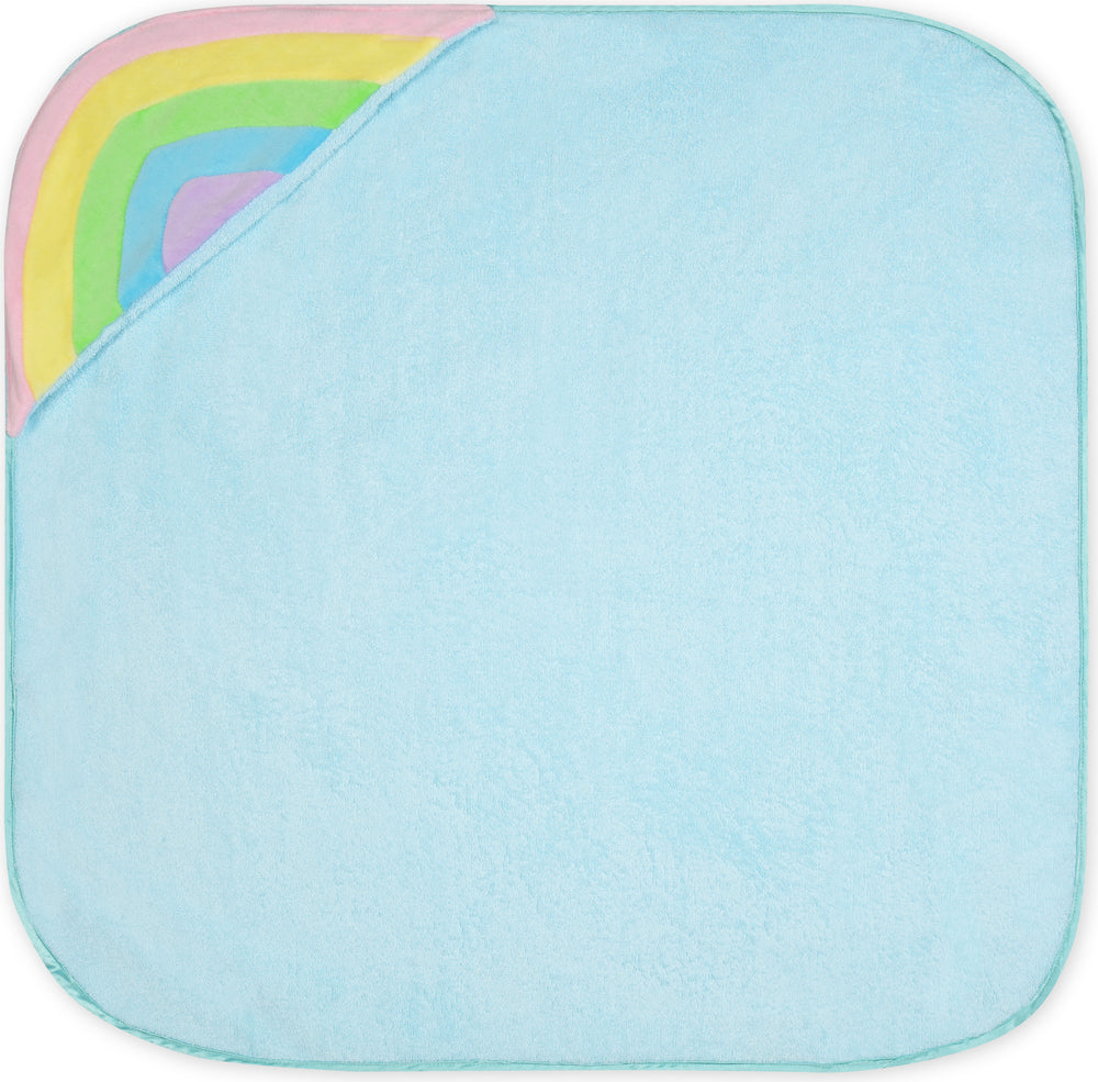 Little Scoops Rainbow Hooded Towel