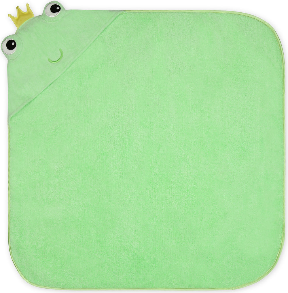 Little Scoops Frog Hooded Towel