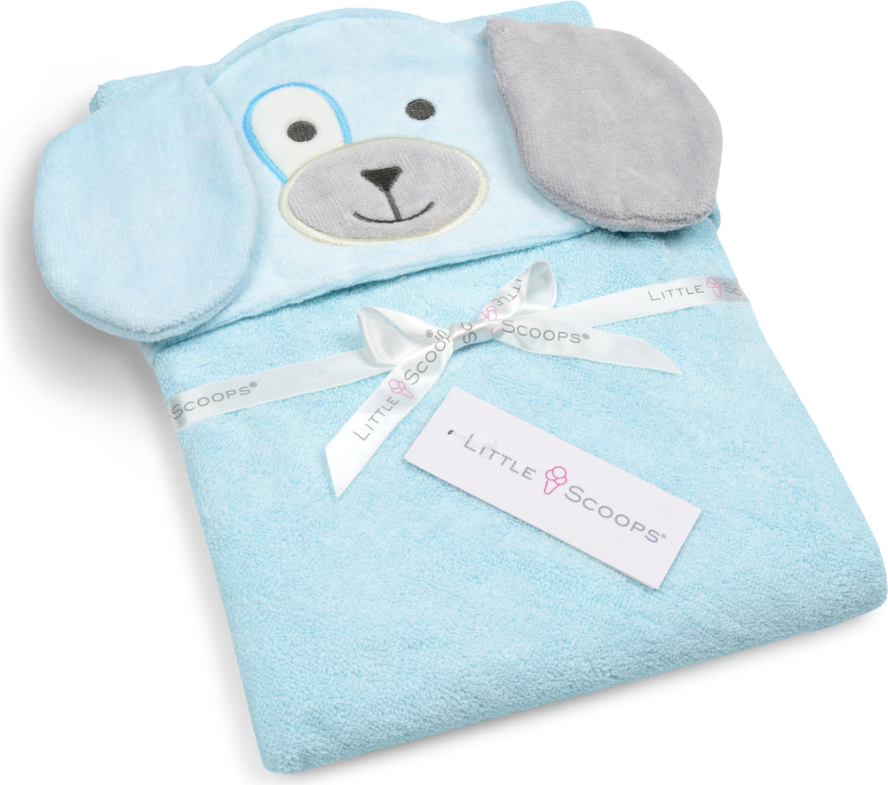 Little Scoops Dog Hooded Towel