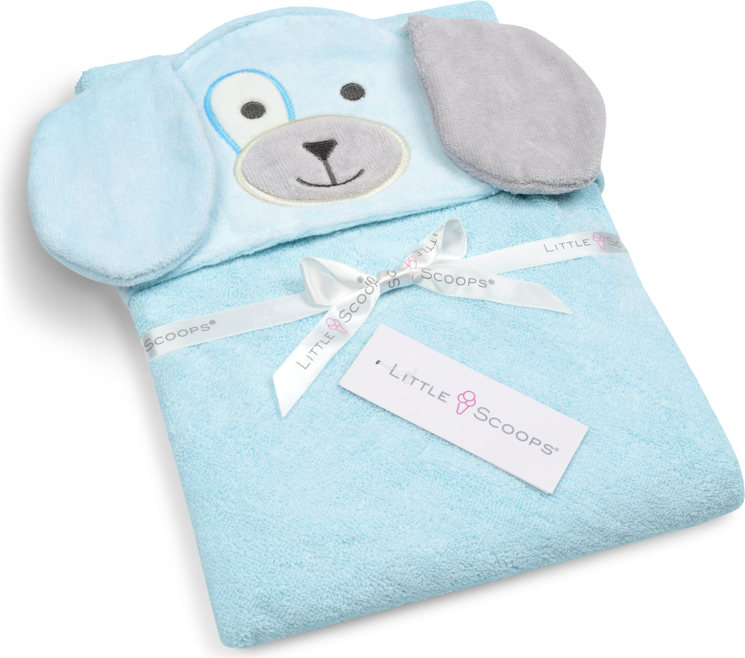 Little Scoops Dog Hooded Towel