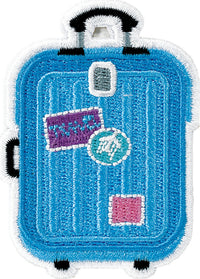 Luggage Embroidered Sticker Patch