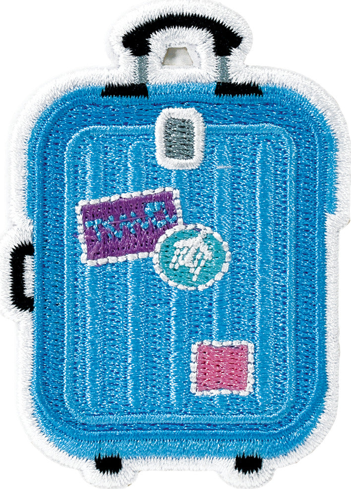 Luggage Embroidered Sticker Patch