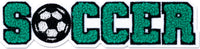 Soccer Sticker Patch - Large