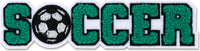 Soccer Sticker Patch - Small