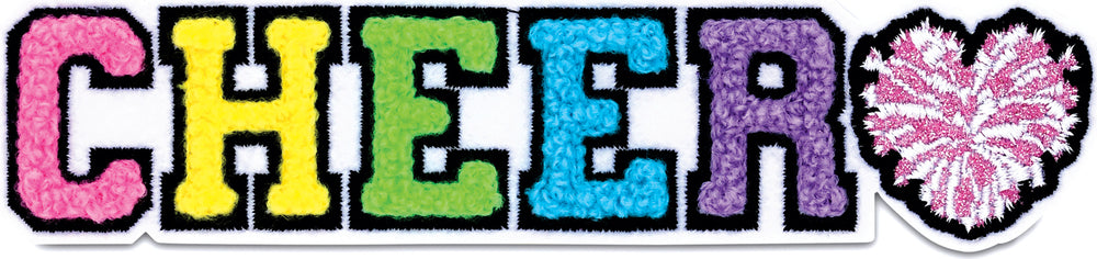 Cheer Sticker Patch - Large