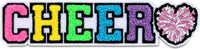 Cheer Sticker Patch - Small