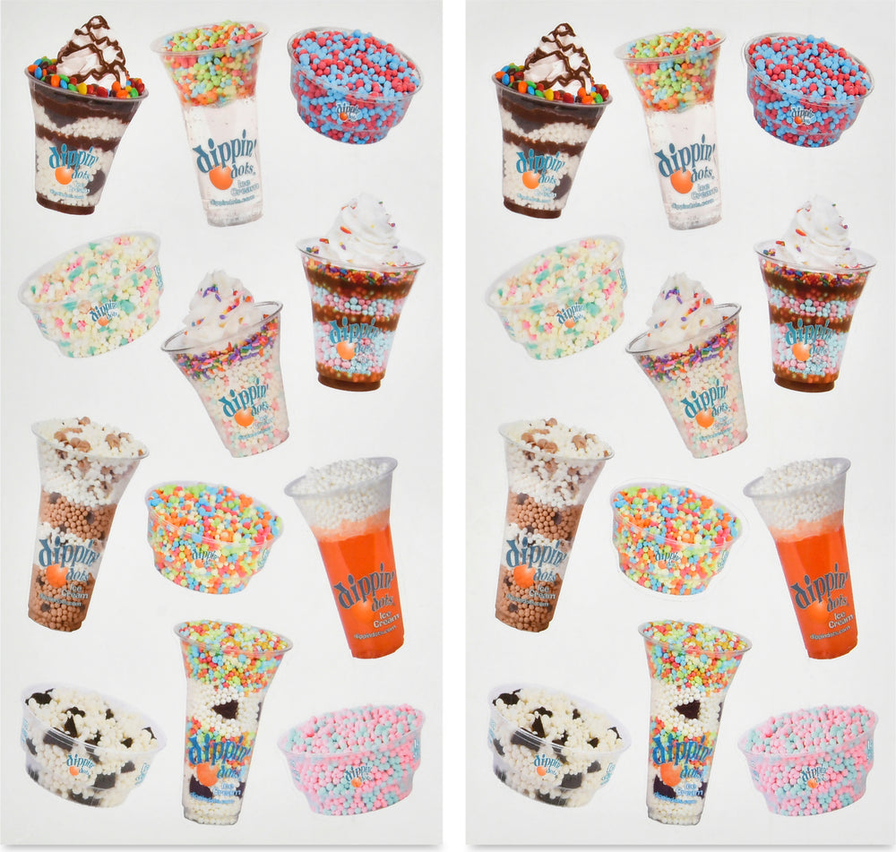 Dippin' Dots Scented Stickers - 2 Sheets