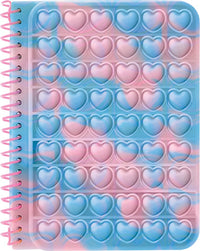 Snow Cone Hearts Popper Journal