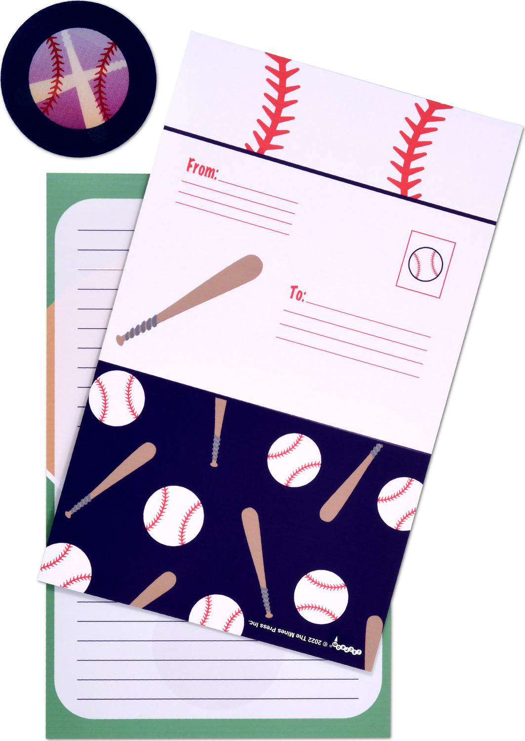 Home Run Foldover Cards