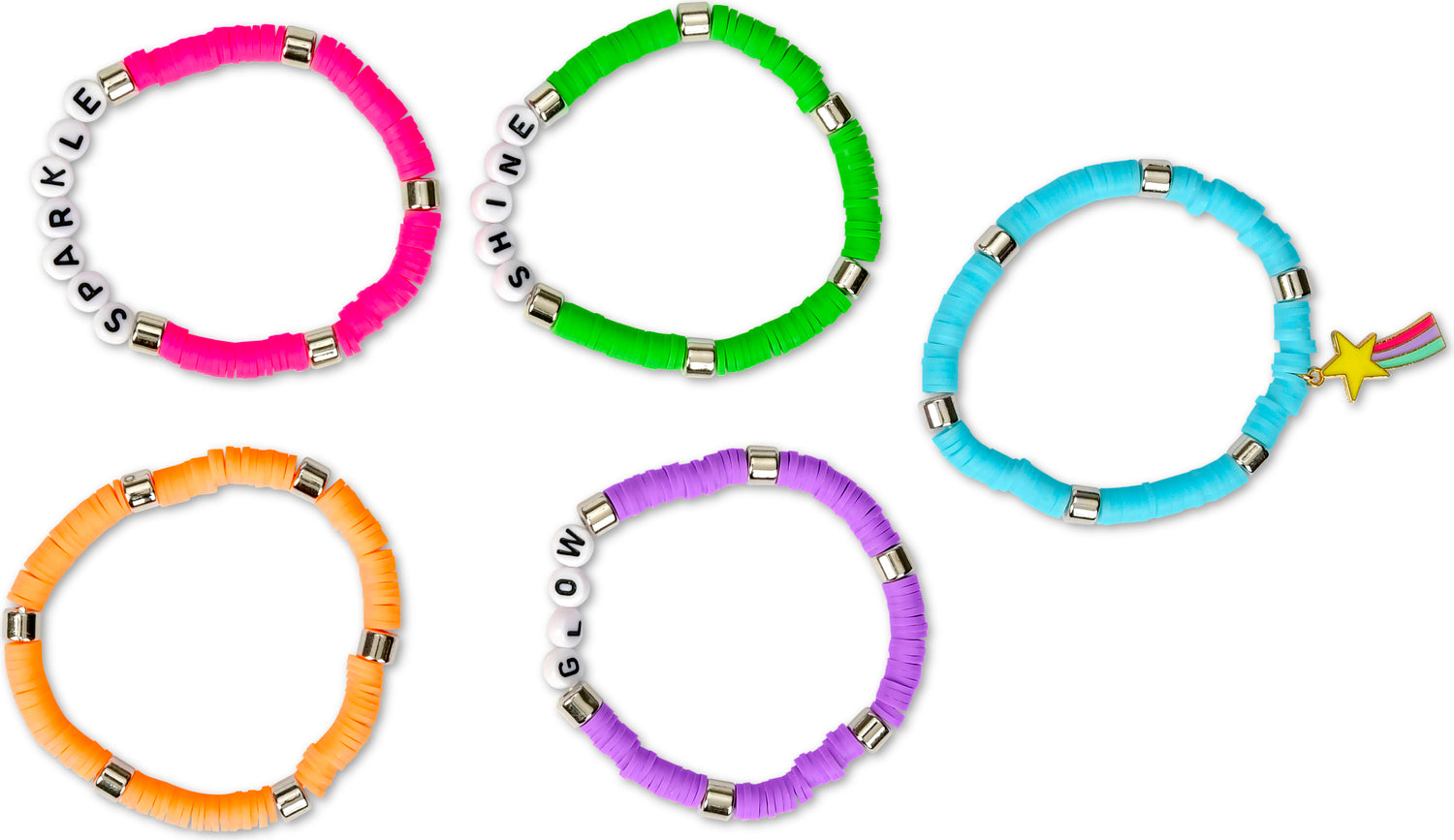 Sparkle Glow Shine Bracelet Set