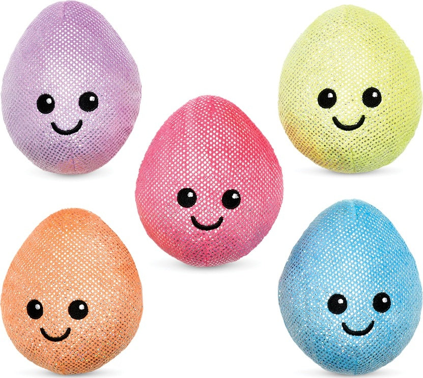 Chocolate Easter Egg Buddies Packaging Fleece Plush