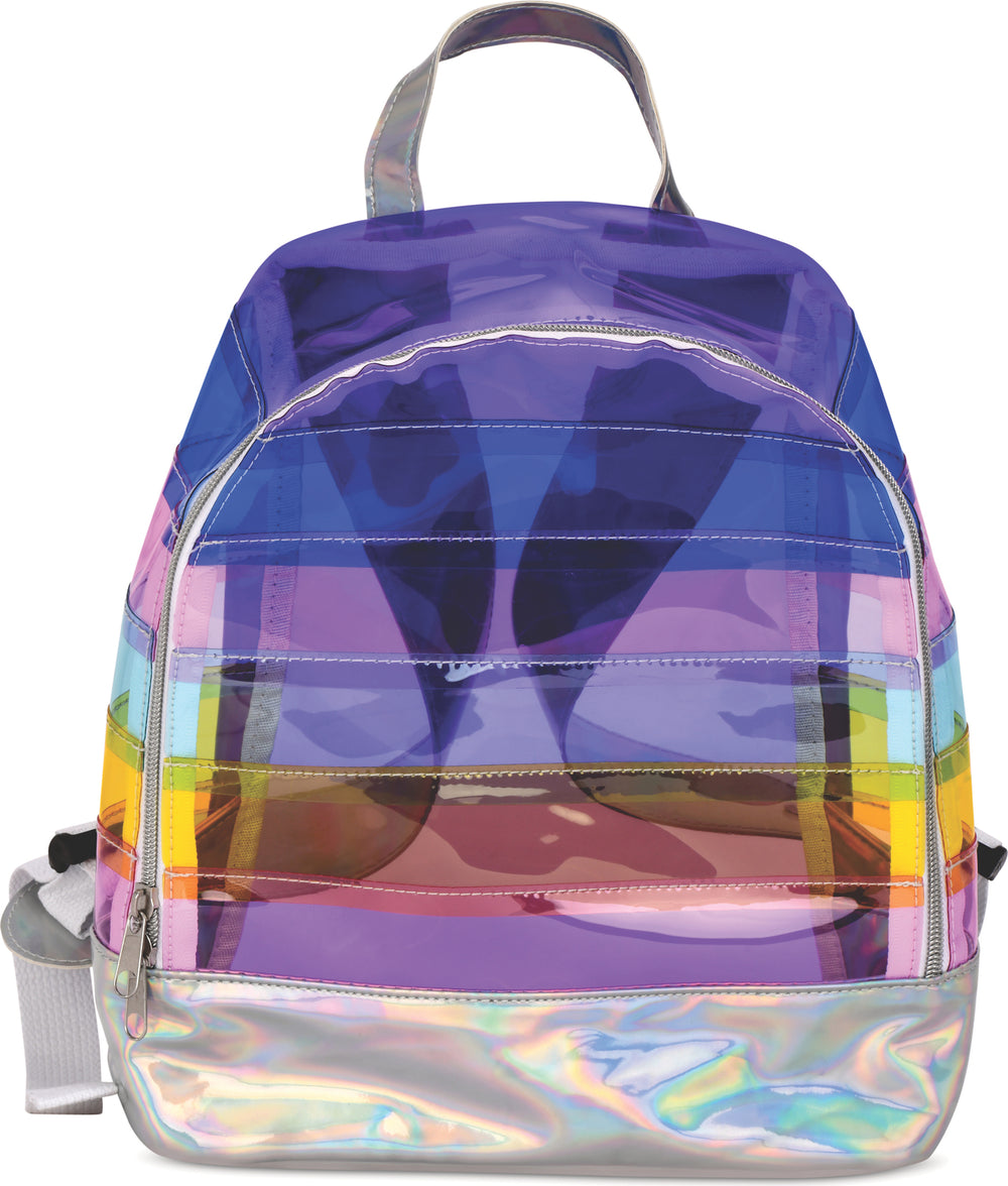 Happy Stripes Mini Backpack