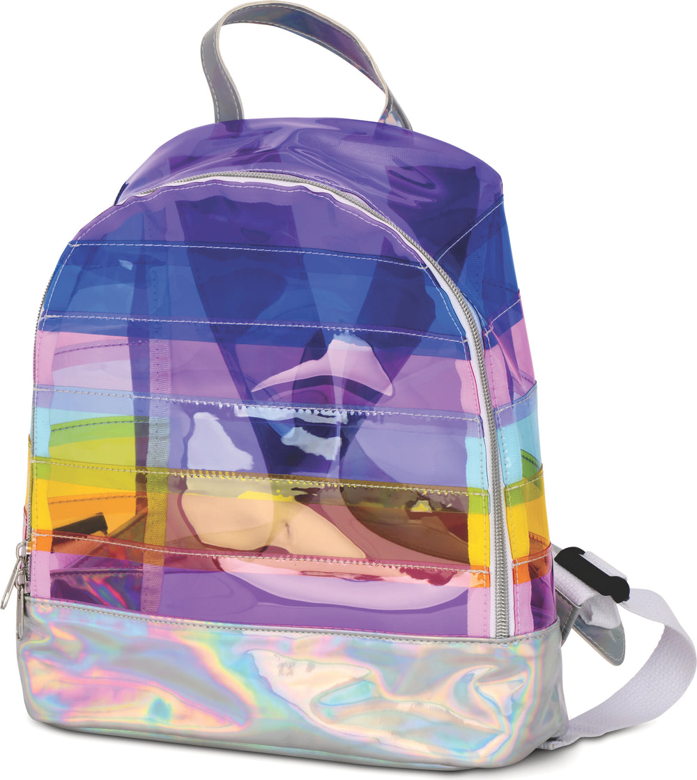 Happy Stripes Mini Backpack
