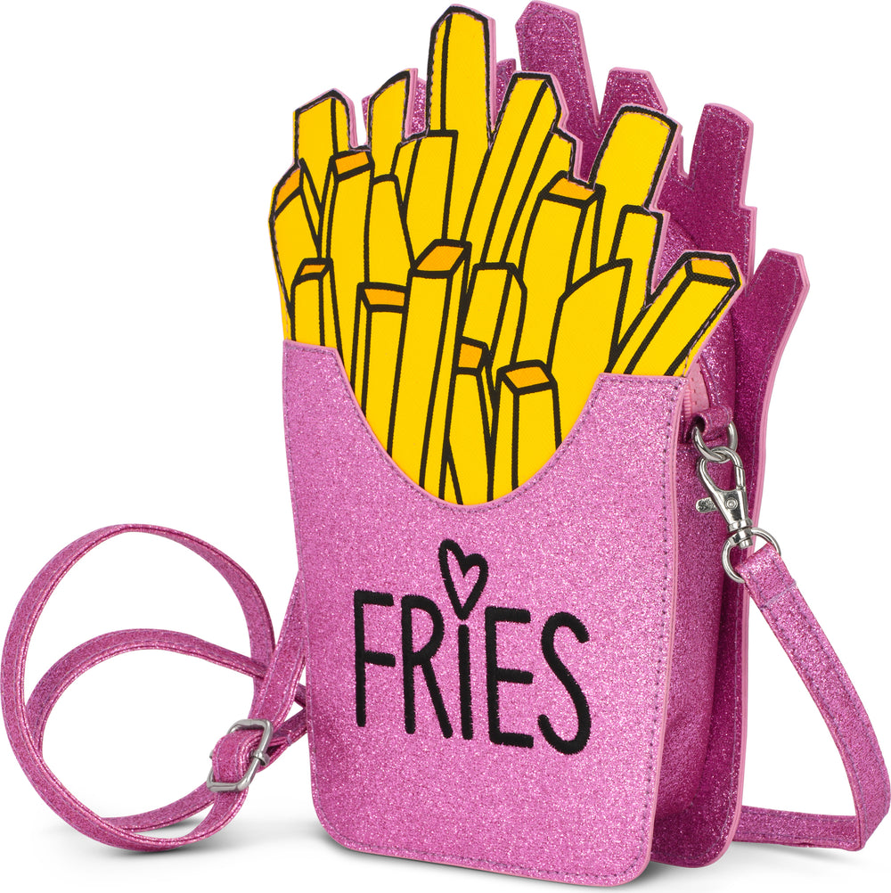 I Heart Fries Crossbody Bag
