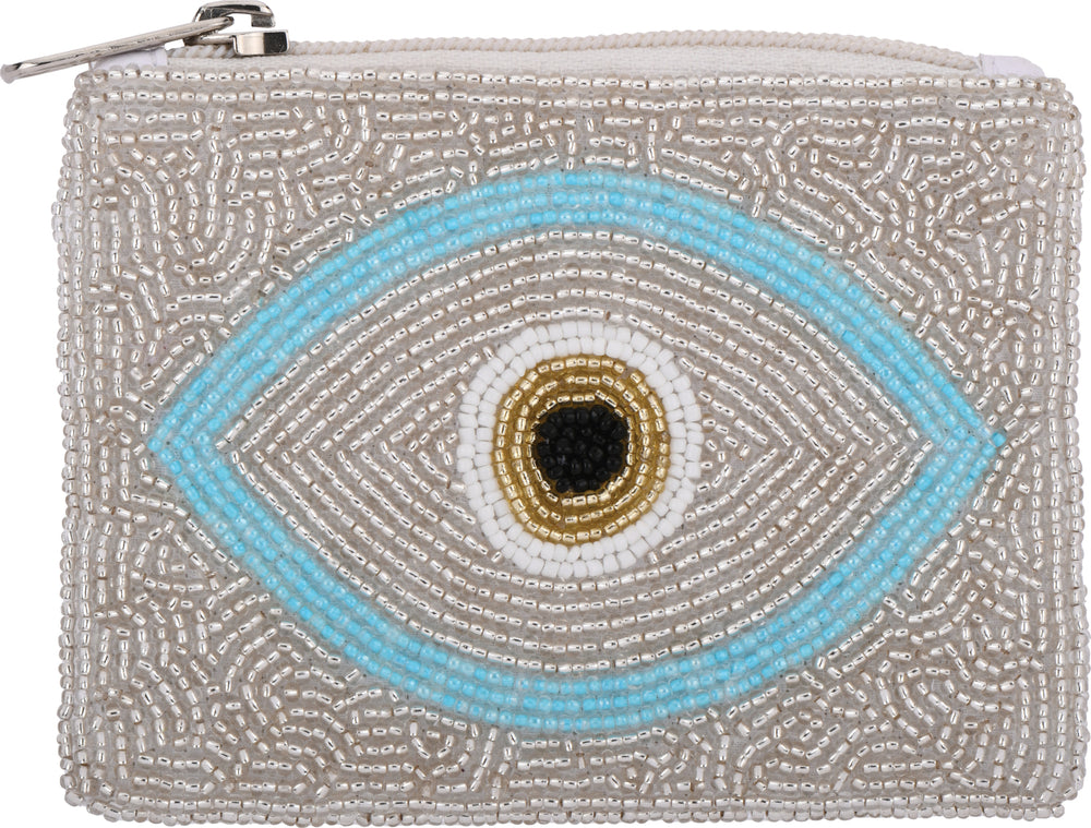 Eye Beaded Purse