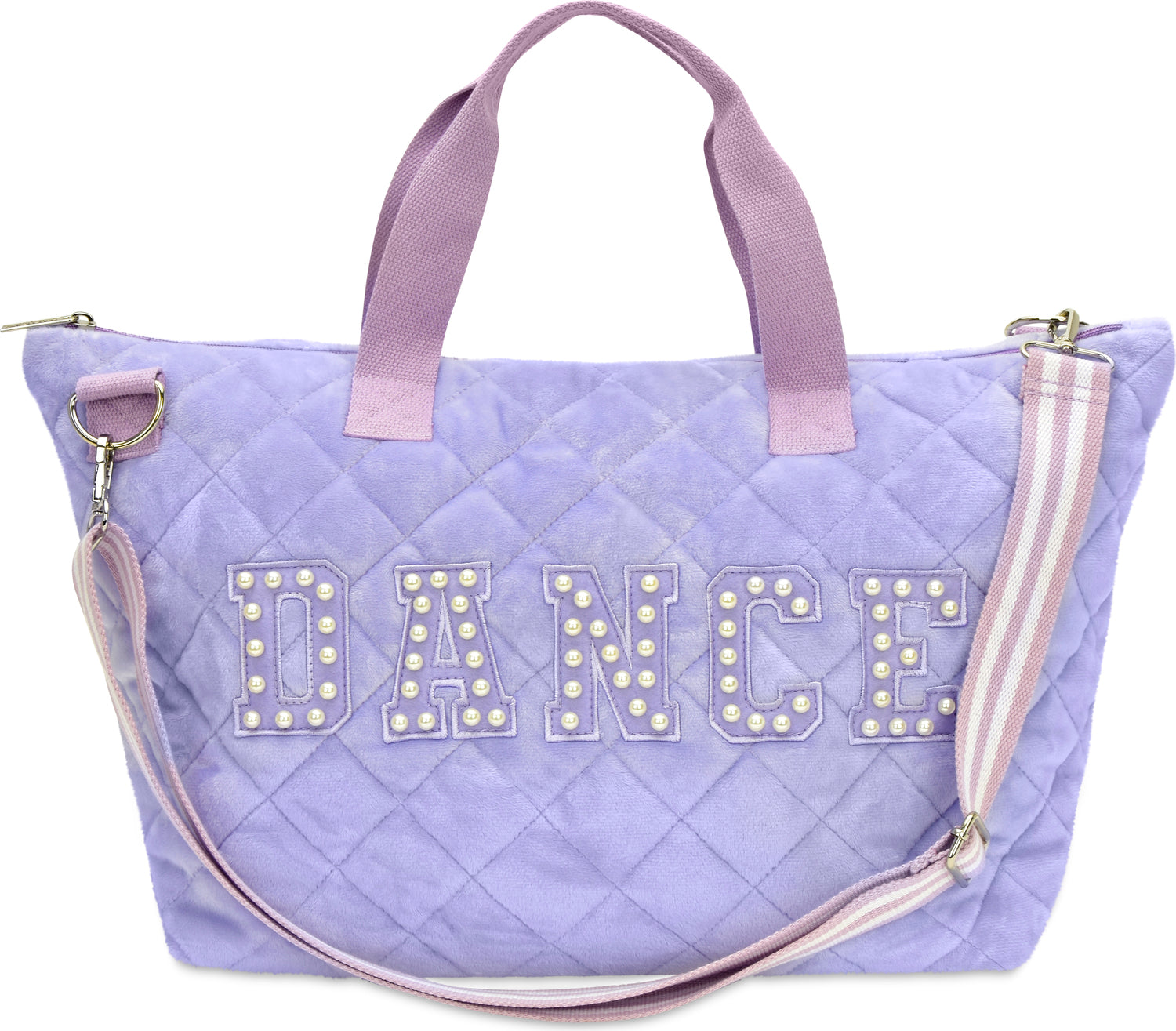 Love To Dance Quilted Overnight Bag