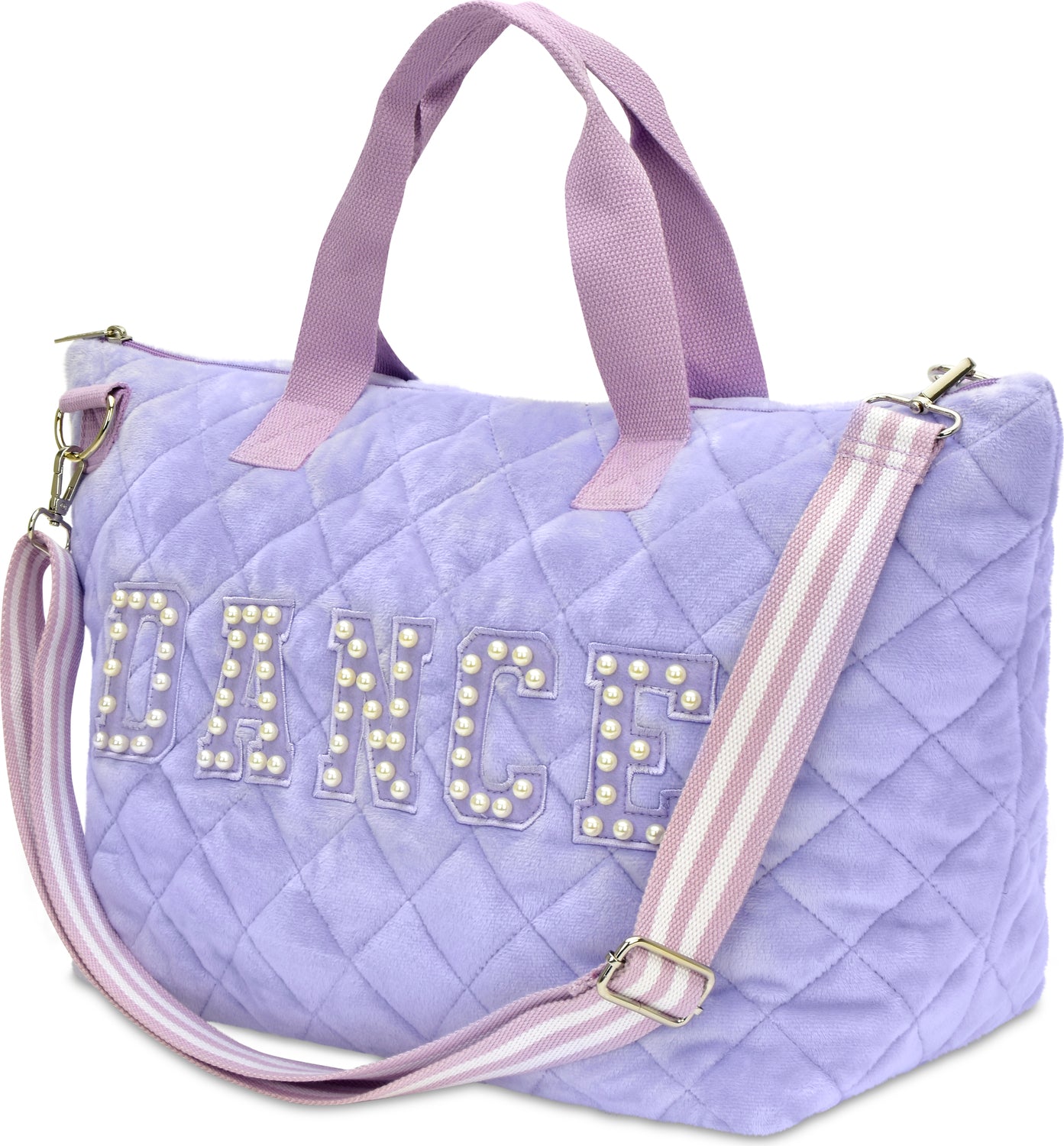 Love To Dance Quilted Overnight Bag