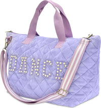 Love To Dance Quilted Overnight Bag