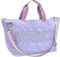 Love To Dance Quilted Overnight Bag