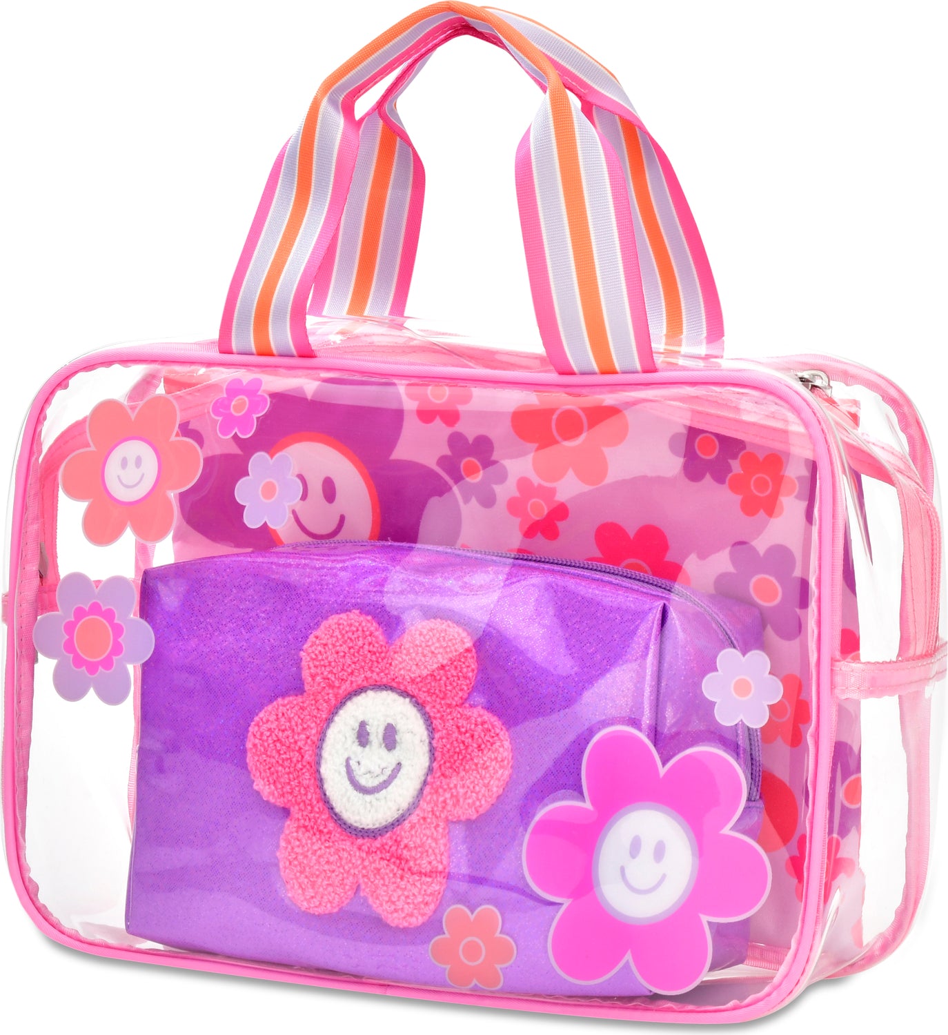 Groovy Smiles Cosmetic Bag Trio