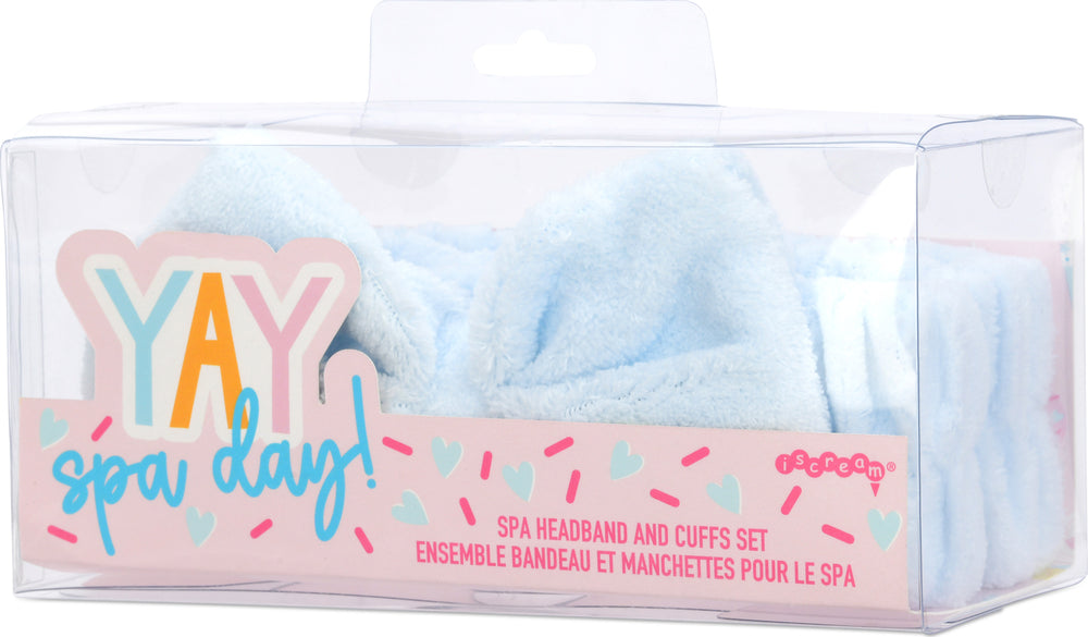 Sprinkle Spa Day Headband and Cuff Set