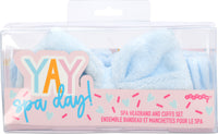 Sprinkle Spa Day Headband and Cuff Set