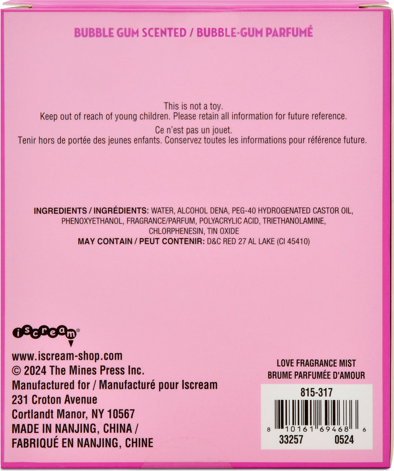 Love Fragrance Mist
