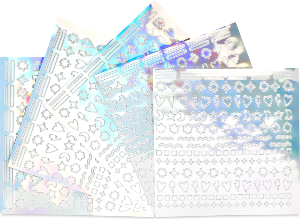 Holographic Nail Stickers