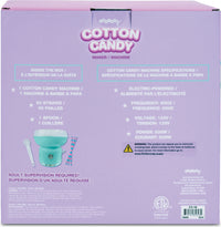 Cotton Candy Maker with 50 Printed Straws