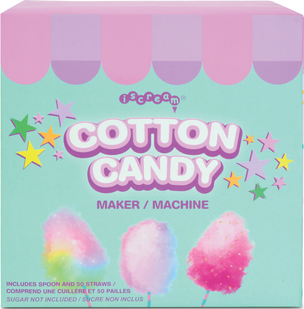 Cotton Candy Maker with 50 Printed Straws