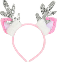 Sparkle Reindeer Headband