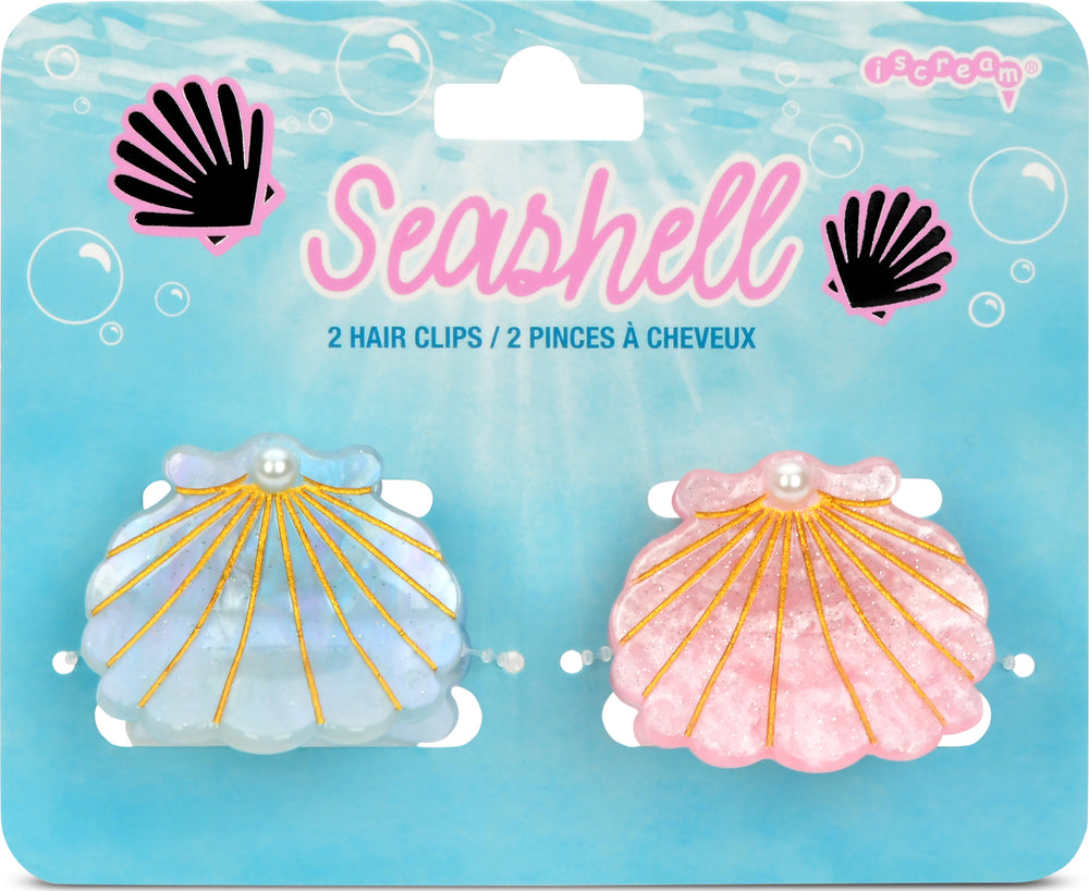 Shell Hair Clips