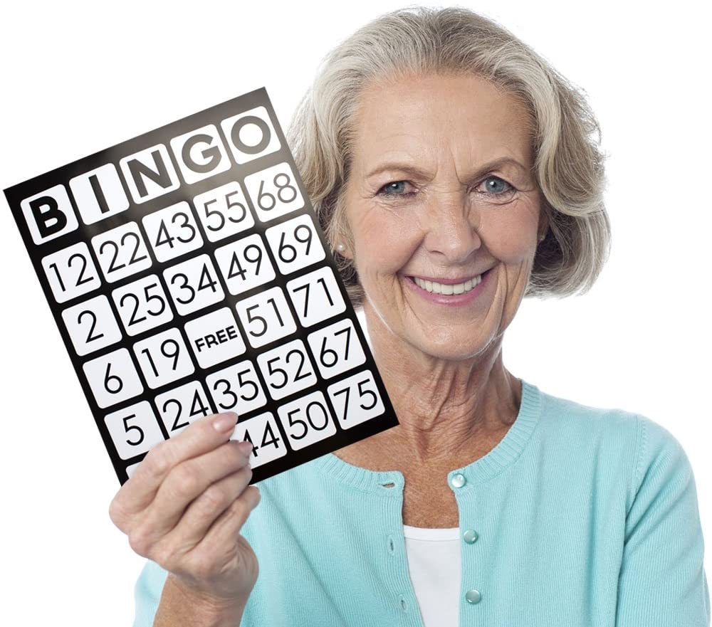 EZ Readers Jumbo Bingo Cards 25 Each