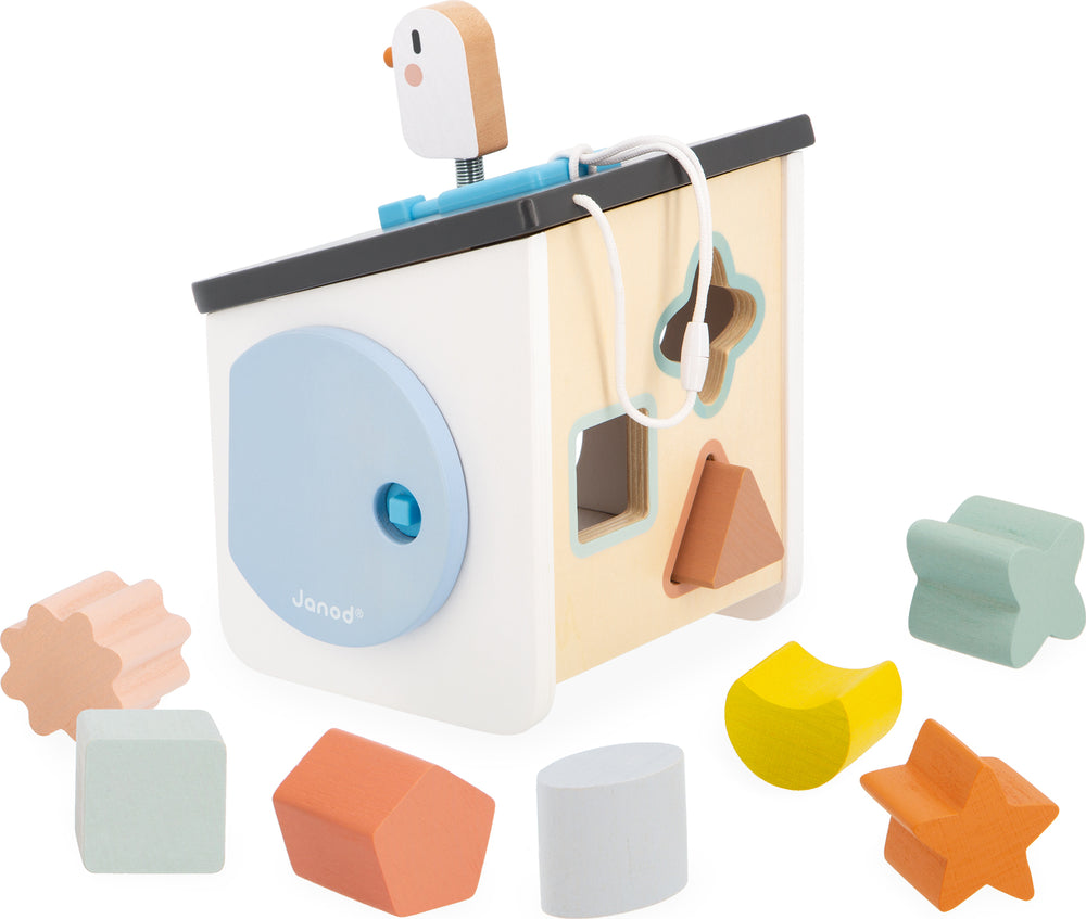 Sweet Cocoon Bird House Shape Sorter