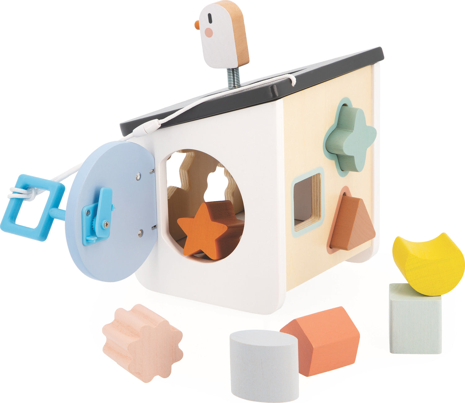 Sweet Cocoon Bird House Shape Sorter