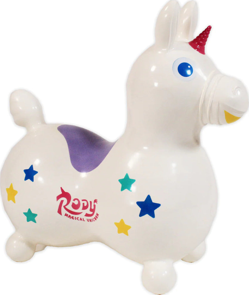 Rody Unicorn White – Awesome Toys & Gifts