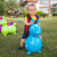 Rody Inflatable Bounce Horse (Lime Green)