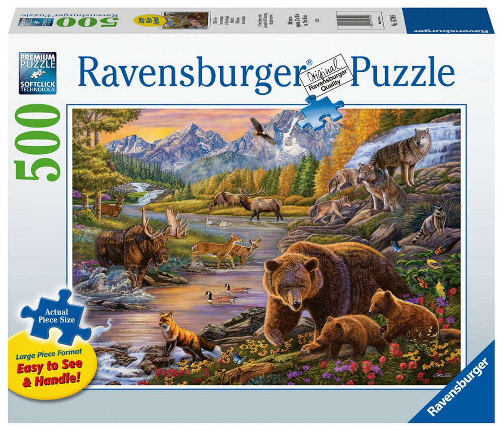 500 Piece Puzzle Large Format Wilderness