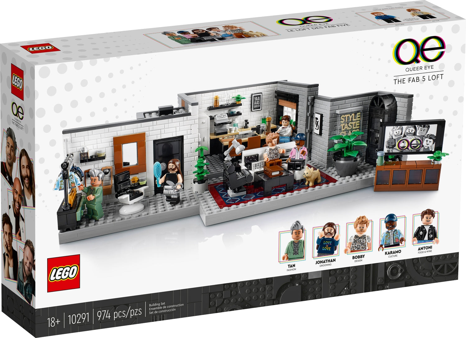 LEGO Creator Expert: Queer Eye - The Fab 5 Loft