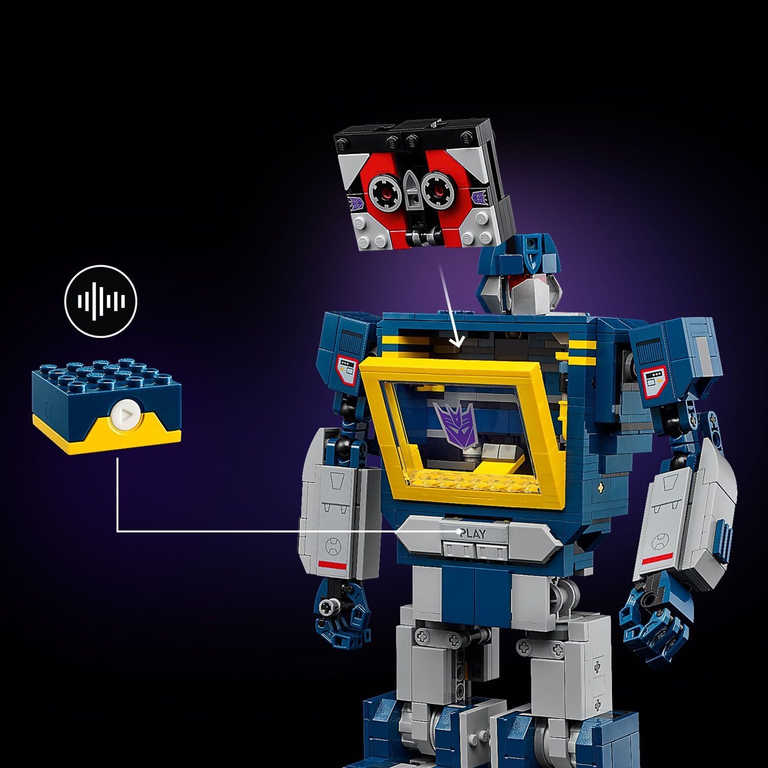 LEGO Icons: Transformers: Soundwave