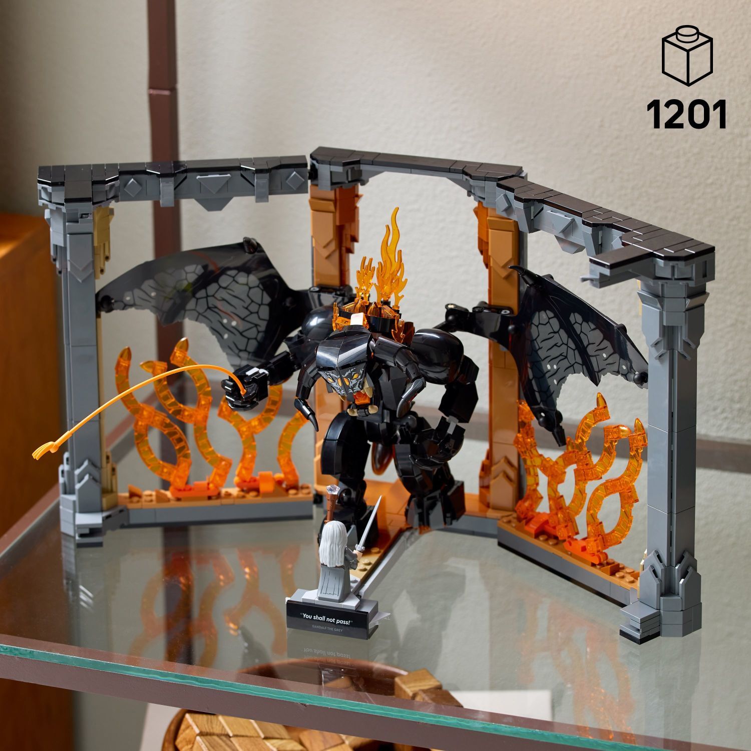 LEGO Icons: The Lord of the Rings: Balrog™ Book Nook