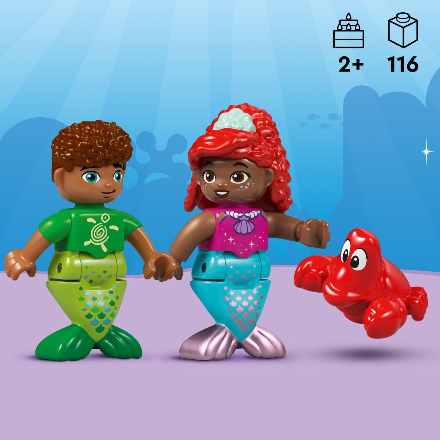 LEGO DUPLO Disney: Ariel's Magical Underwater Palace