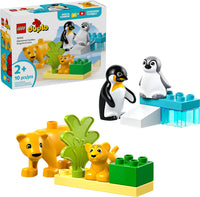 LEGO DUPLO: Wild Animal Families: Penguins & Lions