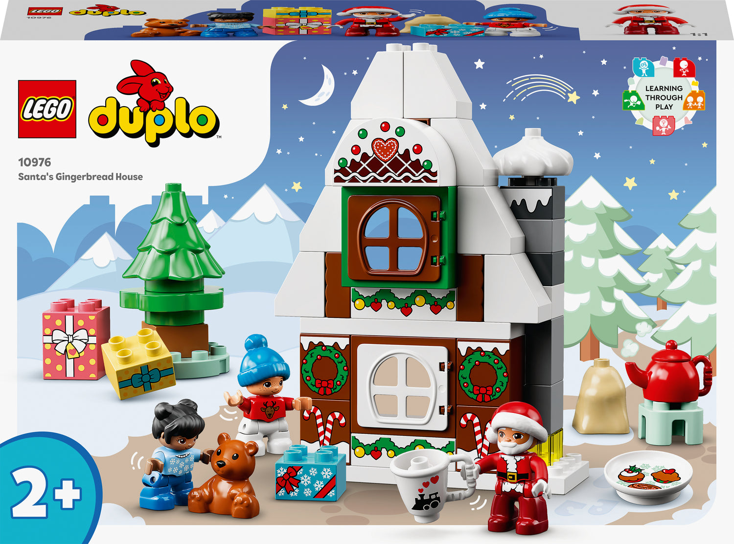 LEGO DUPLO Santa's Gingerbread House Set