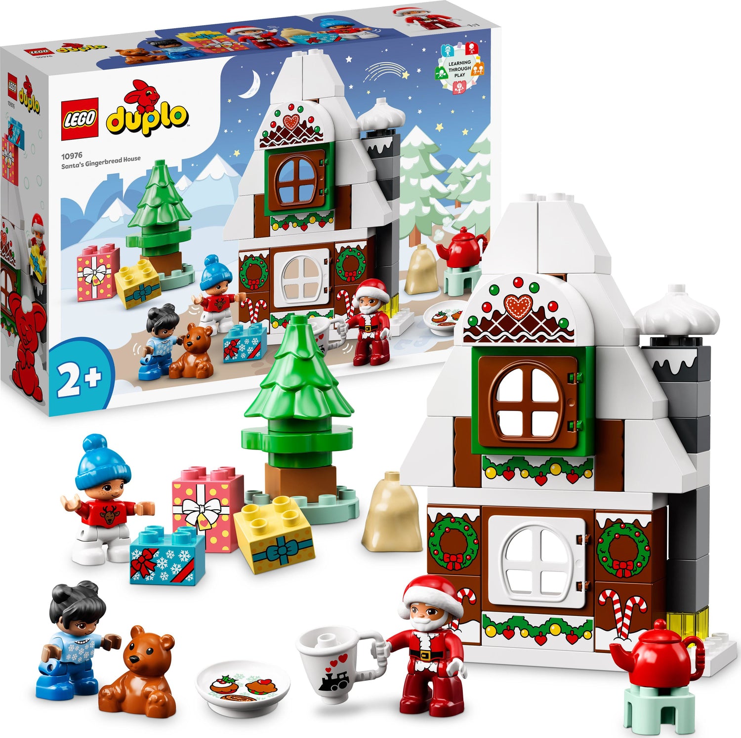 LEGO DUPLO Santa's Gingerbread House Set