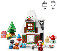 LEGO DUPLO Santa's Gingerbread House Set