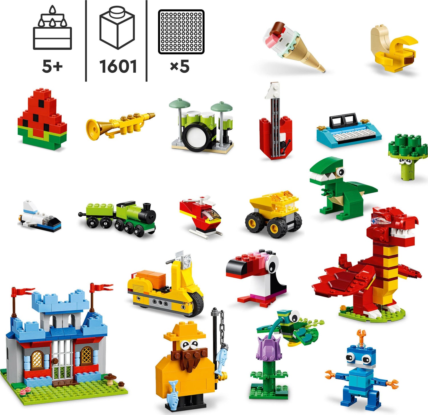 LEGO® Classic Build Together Brick Building Set