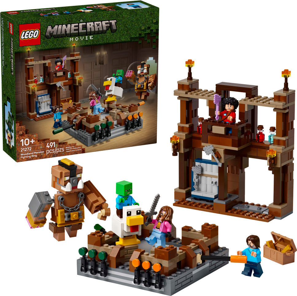 LEGO Minecraft: Woodland Mansion Fighting Ring